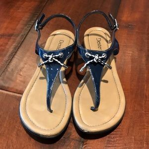 Dexter Navy Blue Nautical Sandals